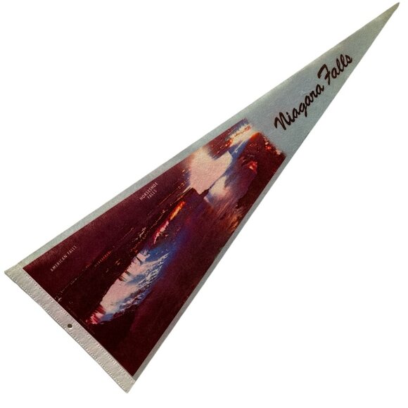 Vintage Niagara Falls Souvenir Pennant - Picture 1 of 5